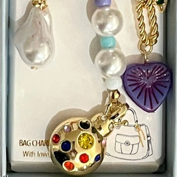Hot 🔥 ITEM! Eye Candy Bag Charms/Keychain w Colorful Beads.Buy NOW b4 they GO! - Picture 4 of 6